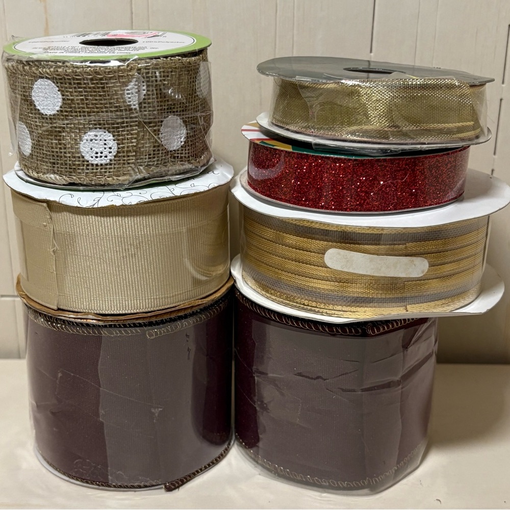 Assorted Decorative Ribbon Set As Is